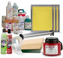 Screen printing materials